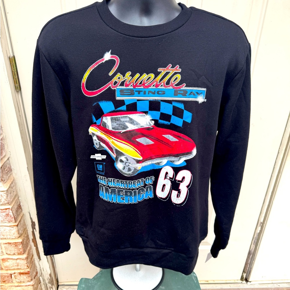 Men's Corvette Cruiser Graphic Fleece, Size Small